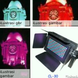 Lampu Sorot Gedung RGB CL30